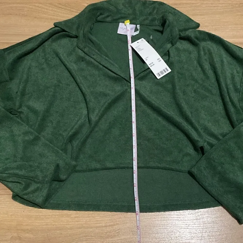 ‎NWT Out from Under Gabbie Cropped Long Sleeve Top XS - Picture 5 of 6